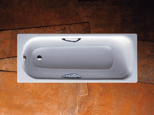 Kaldewei Stahl Badewanne Advantage SANIFORM PLUS STAR 337 Vollantislip 1800x800mm alpinweiss