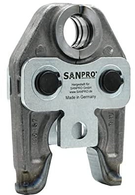 Sanpro Pressbacke/Presszange - TH - Profil, Größe TH 14 (Presszange Presskontur Kontur TH 16 20 32 26 THPRESS TH20 TH26 TH32 TH40 TH16 Verbundrohr pressen)