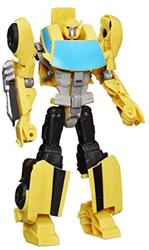 Transformers Toys Heroic Bumblebee Action Figure - Timeless Large-Scale Figure, Changes into Yellow Toy Car, 11 (Amazon Exclusive)