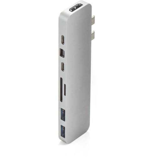Sanho HyperDrive PRO 8-in-2 Hub for MacBook Pro Touch Bar - Silver
