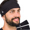 French Fitness Revolution - Dehnbares Sport-Stirnband Männer & Frauen - Schweißband zum Laufen, Radfahren, Basketball, Yoga, Fitness - feuchtigkeitsableitendes Workout-Haarband