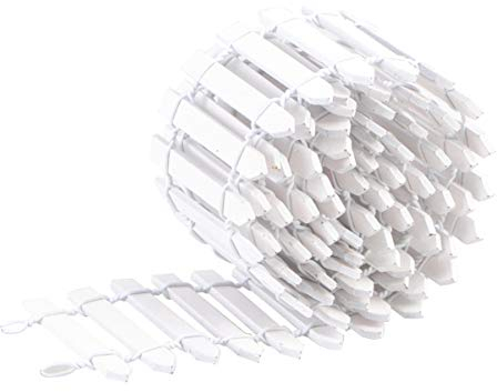 OUNONA Mini-Holzzaun100 cm lang,zuschneidbar Kleiner Zaun zum Basteln & Dekorieren Miniatur-Zaun für Modellbau, Puppenhaus, Terrarium, Garten, Blumentopf