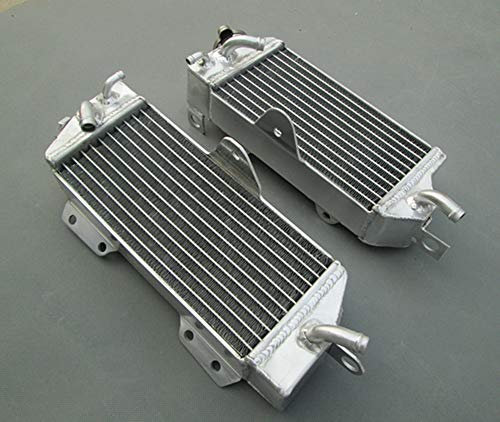 Radiador de aluminio para Kawasaki 2 tiempos KX 250 KX250 1990-1993 1991 1992