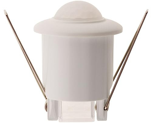 Mini détecteur de Mouvement encastrable IP20 - Blanc - Zenitech