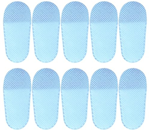 HEALLILY 20pcs Finger Toothbrush：Disposable Finger Teeth Wipes Dental Brush Ups Gauze Dental Finger Brush Oral Hygiene Cleaning Tools Teeth Cleaning Accessory for Outdoor Home (White)