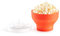 Lékué Mini Pop Corn, recipiente silicona para preparar palomitas en microondas, Rojo, Mini