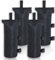 MASTERCANOPY 4er Set Sandsäcke Beingewichte Beschwerer wiederverwendbar, für Pop-up-Pavillon, Faltpavillon, Zelt, Canopy, Schwarz, Klein, Bis zu 31 KG INSGESAMT
