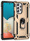 BestST Handyhülle für Samsung Galaxy A53 5G(2022) + Displayschutz, Cover für Samsung A53 5G(2022) hülle, 360 Grad Drehbar Ringhalter Handytasche Case Handy Hüllen,Gold