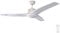 Cecotec Ventilatore da Soffitto con Luce EnergySilence Aero 550. 60 W, Diametro 132 cm, Luce LED, 3 Pale, 3 Velocità, Funzione Invernale, Timer, Telecomando, Design Bianco