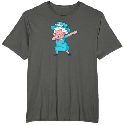 Cappello regalo divertente della regina Elisabetta II Dabs Dab Meme Dabbing Maglietta