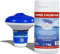 Dosierschwimmer klein 12,5 cm + 1kg Super Chlortabs 20g, Seerose, schnell löslich, zur Desinfektion von kleineren Schwimmingpools