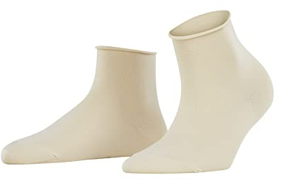 FALKE Damen Cotton Touch Socken atmungsaktive nachhaltige Baumwolle elegant fein verstärkt halbhoch flache Naht für druckfreie Fußspitze intensive Farben hochwertig 1 Paar