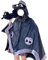 RILGOU Pastell Gothic Harajuku Kawaii Fashion Soft Fluffy Warm Comfy Fleece Cape Hooded Animal Bat Wearable Blanket with Ears