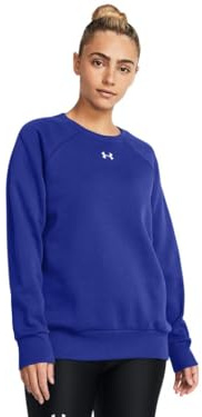 Under Armour UA Rival Fleece Crew, (400) Royal / / White, XXL