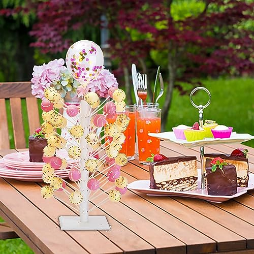 Présentoir À Gâteaux en Bois, Support À Sucettes avec 60 Trous, Bâtonnets À Gâteaux Présentoir De Vente De Gâteaux Présentoir De Table À Bonbons pour Mariage Anniversaire Fête De Bébé