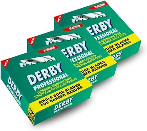 Derby Prossional Rasierklingen mit einer Kante, 300 Einheiten (1 Stück)