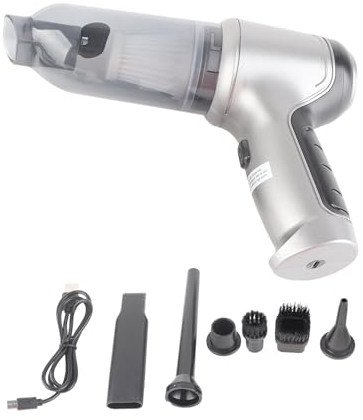 Aspirapolvere per Auto, Ad Alta Potenza Aspirazione Potente Mini Aspirapolvere Portatile Ricaricabile USB per la Casa 'Auto