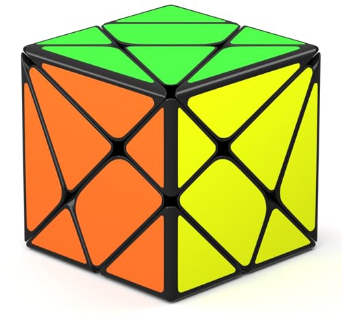 Vdealen Irregular Zauberwürfel Speed Cube Zauberwürfel Original, Glatte Magic Cube für und Fortgeschrittene, Festival Geschenk für Kinder Teenager Kindergeparty(Axis Cube)