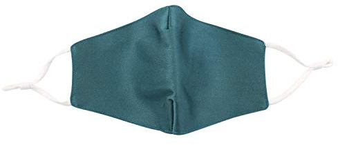 JewelryWe Gesichtsmaske Maske aus Baumwolle Atmungsaktive Mund und Nasenschutz mit Nasenbügel und verstellbare Bänder - wiederverwendbar waschbar und langlebige Staubmaske