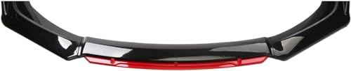 GuanLL Auto Frontspoiler für Honda Civic SI Hatchback 2017-2021, Frontstoßstange Kinnsplitter Lippe/Universal Frontsplitter/Auto Frontlippe