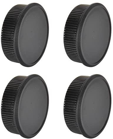 4-teiliges Kamerazubehör-Set mit M42-Schraube, Kameragehäuseabdeckung und Objektivabdeckung, entworfene hintere Objektivkappe für M42-Schraubkameragehäuse, M42-Schraubobjektiv