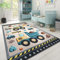 Taracarpet Kinderzimmer Teppich für Kinder, Jungen, Mädchen und Jugendzimmer Fresh Kids Bagger Taupe 200x280 cm