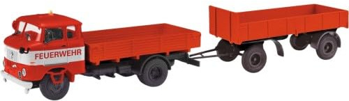 95197 H0 IFA W50 L/FP + HW80 Anhänger FW Fahrschule