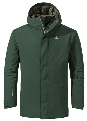 Schöffel Herren Parka Style Froda MNS, atmungsaktiver, wasserdichter Parka mit 2-Wege-Stretch, leichte Outdoorjacke mit verstellbarer Kapuze