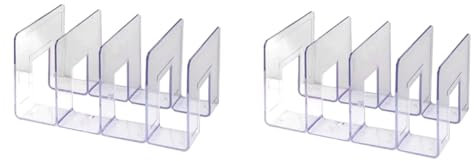 Fivetwofive Luxury Acrylic Handbag Storage Rack, Transparent Organizer for Women'S Bags, Display Cabinet with Partitions