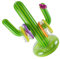 EXAOMBLE 1Ensemble Jeu de Cactus Gonflable Durable pour Événements Été Jeu de Flottantes Hauteur