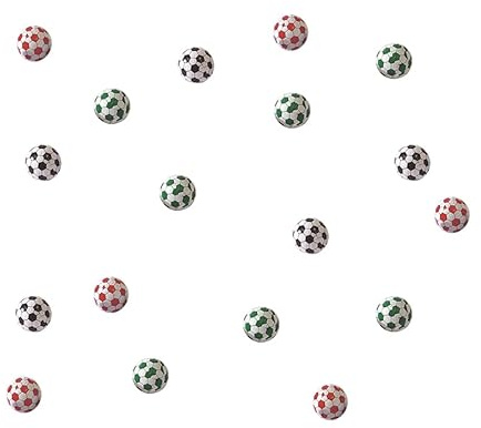 Schoko-Fußbälle – 60 Stück Display – Vollmilchschokoladen-Kugeln im Sport-Design
