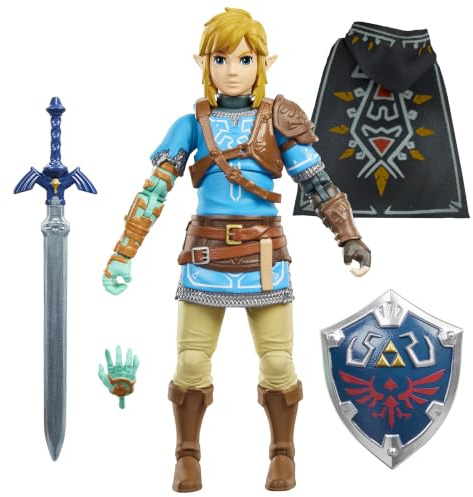 The Legend of Zelda Helden von Hyrule Link, The Legend of Zelda: Tears of the Kingdom Premium Action-Figur zum Sammeln (15 cm)