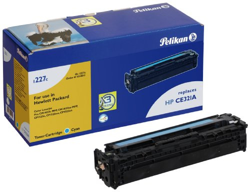 Pelikan 1227c Toner-Modul ersetzt HP CE321A, 1300 Seiten, cyan