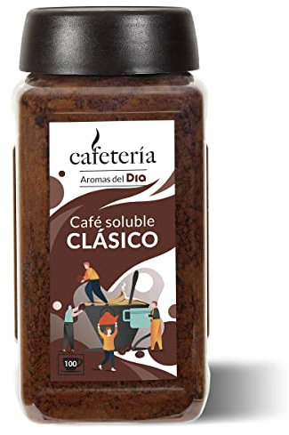 DIA CAFETERÍA café soluble clásico frasco 200 gr