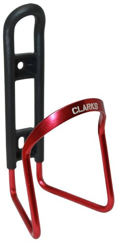 Clarks Alloy Bottle Cage W/ Bolts - Red