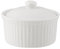HABI a10948 Ramequin avec Couvercle 10 cm, Porcelaine, Blanc