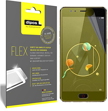 dipos I 3x Screen Protector compatible with Archos Diamond Alpha - Covers Screen 100% - Protective Film