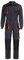 Stenso Emerton - Mono de Trabajo con Bolsillos Multiusos para Hombre - Gris Oscuro/Negro/Naranja - 48