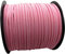 PAMIR TONG 100 Yards 2.6mm Suede Leather Cords Leather Lace Flat Faux Suede Cord String Thread Velvet Cord for Necklace, Bracelet, Beading and DIY Crafts (Pink)