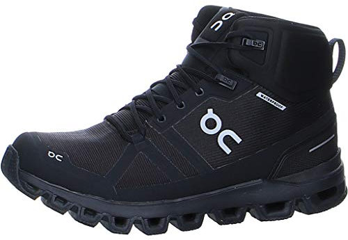 On Running W Cloudrock Waterproof Schwarz, Damen Wanderschuh, Größe EU 39 - Farbe All Black