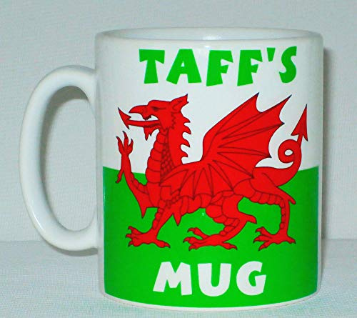 Personalised Wales Welsh National Flag Ceramic Mug Great Funny Dragon Gift