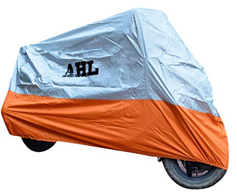 AHL L Orange Wasserdicht Kälteschutz Regenschutz Staubdicht Faltgarage motorradgarage Motorroller abdeckplane Roller Abdeckung Motorrad abdeckplane Motorradabdeckung