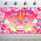 HOWAF Happy Birthday Pancarta para Unicornio Fiesta Decoración de Niñas Niño, Decoración para Pared Fondo Fotografía, 6 x 3,6 Pies, Tejido Cumpleaños Pancarta