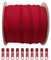 Rolle à 25m 5 # endlos durchgehende Nylon-Reißverschlüsse, Basteltaschen, Aktionszelt, mit 10 kostenlosen Schiebern, Metall-Reißverschlüsse zum Nähen (148,5 #)