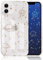 Ownest Compatible Coque iPhone 11 Cute Antichoc Housse, Coque iphone 11 Transparente avec Motif Silicone Coeur de Bande Dessinée Or Rose Anti-Rayures Durable TPU Étui pour iPhone 11-Univers étoilé