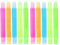 Zayin Mini-Pop-Röhrchen, sensorisches Spielzeug, leuchtendes Pop-Röhrchen, buntes Stretch-Pfeife, pädagogisches Kinderspielzeug, interessantes elastisches sensorisches - (Fluoreszenz Röhrchen*10)