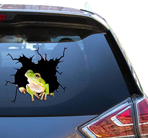 Lustiger Frosch-Auto-Aufkleber, Frosch-Aufkleber, Frosch-Geschenke für Kinder, Meme, SUV, Aufkleber für Ehemann