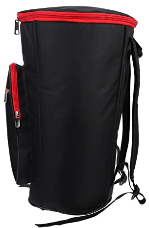 SUPVOX Afrikanische Schlagzeug-Tasche, stoßfest, Djembe-Gig, Rucksack, Kapazität, Oxford-Stoff, Aufbewahrungstasche für Musikinstrumente, mit bequemen Schultergurten