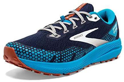 Brooks Herren Divide 3 Sneaker, Peacoat Atomic Blue Rooibo, 46.5 EU