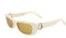 Sonnenbrillen Moncler ML0245 25E IVORY 55/18/ WOMAN